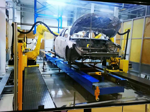 機(jī)器人焊接平臺 機(jī)器人行走滑軌
